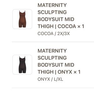 Skims Maternity Shapewear NWT Never Worn!